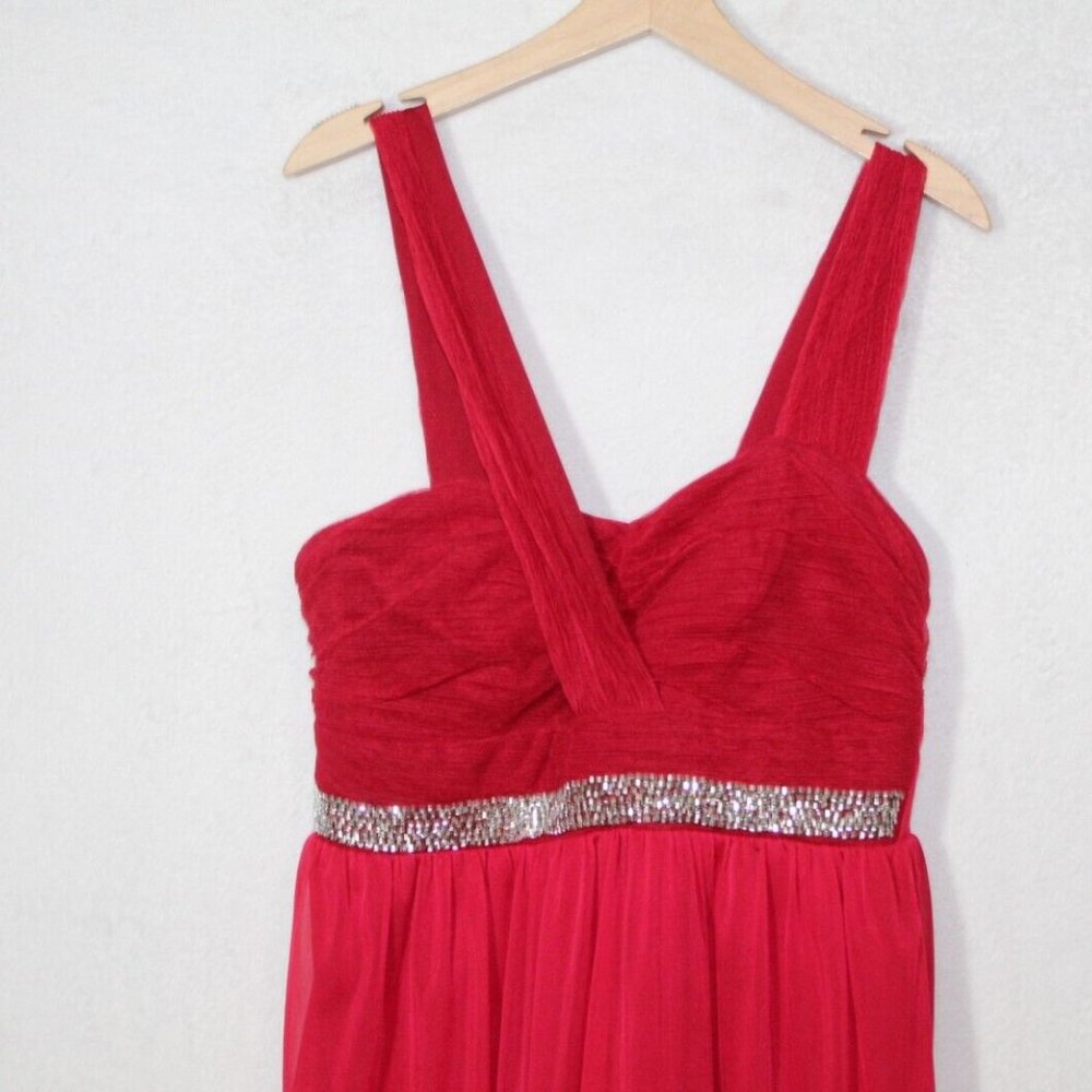 Torrid red formal sleeveless mini dress - Picture 2 of 10